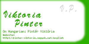 viktoria pinter business card