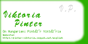 viktoria pinter business card